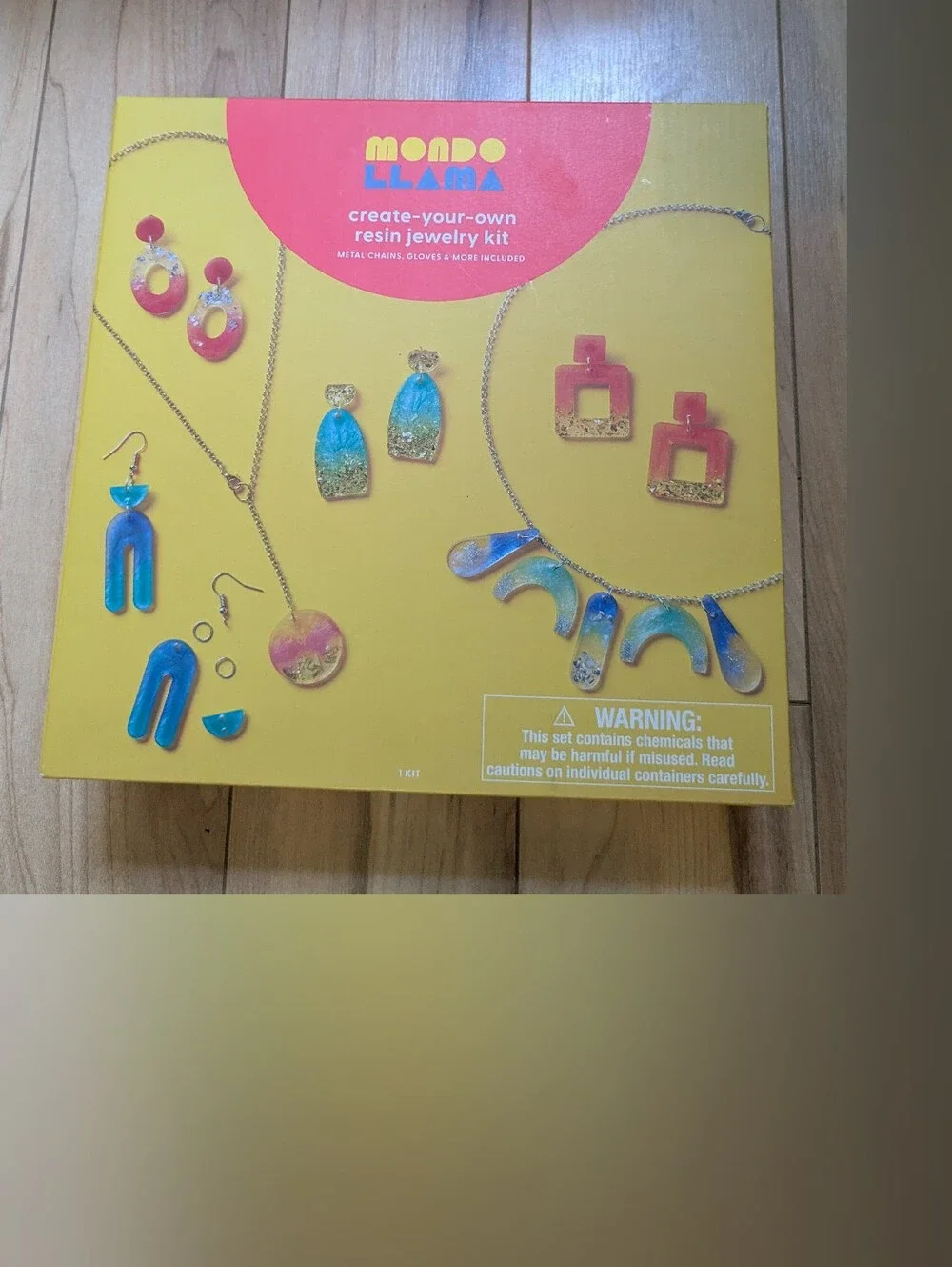 Mondo Llama Resin Jewelry Making Kit w/ Everything Included for Ages 8 & Up